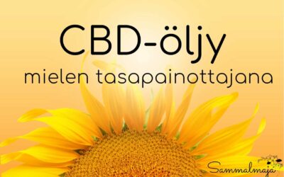 CBD-öljy kokemuksia